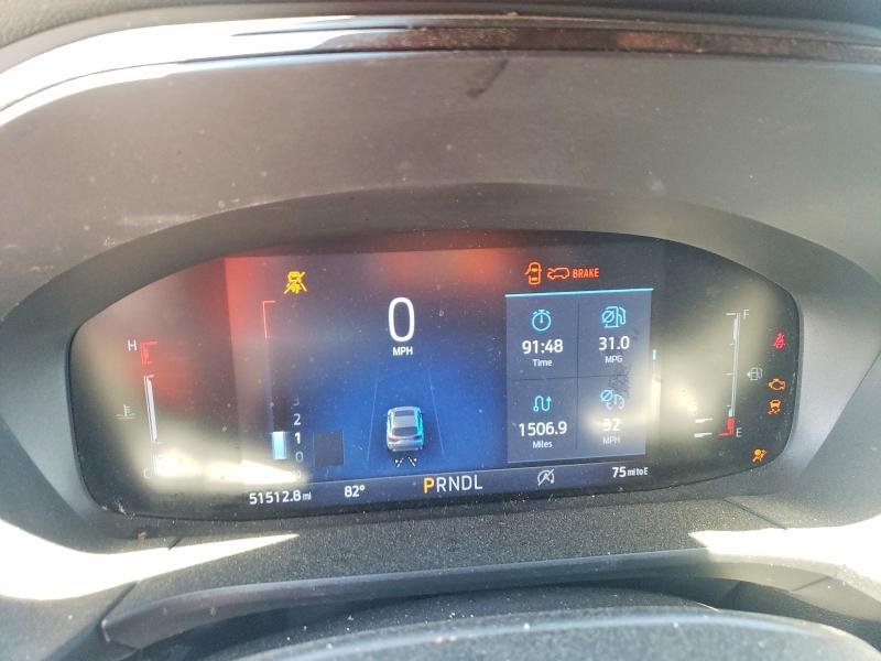 2024 Ford Escape VIN 1FMCU0MN3RUA91886 COPART salvage auction — REAR END, NC - SALVAGE CERTIFICATE OF TITLE, sold $6,100 on 2026-07-02 (photo 9)