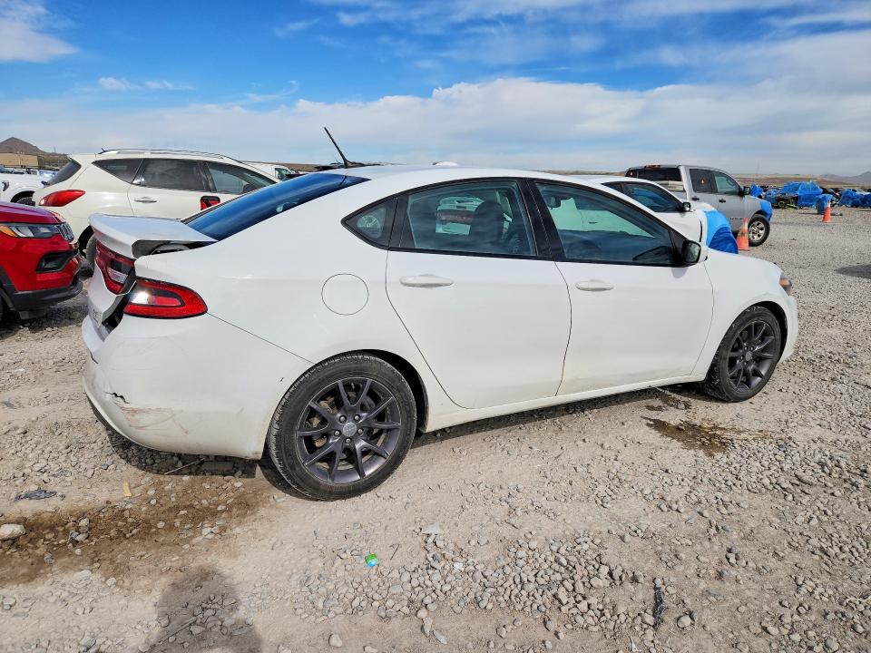 2016 Dodge Dart VIN 1C3CDFAA2GD656994 COPART salvage auction — REAR END, Wy - Certificate Of Title, sold $350 on 2026-07-02 (photo 3)