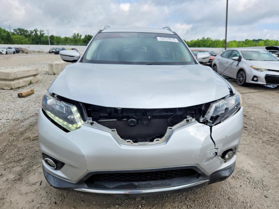 2016 Nissan VIN KNMAT2MTXGP736490 COPART salvage auction — FRONT END, Ky - Bill Of Sale/Part Only/No Titl, sold $1,150 on 2026-07-02 (photo 5)