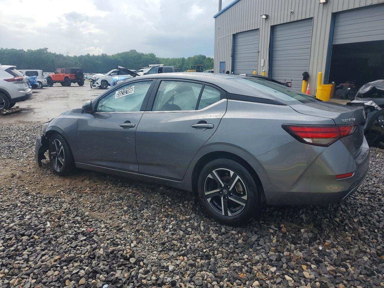 2025 Nissan Sentra VIN 3N1AB8CV2SY308707 COPART salvage auction — Front End, TN - SALVAGE CERTIFICATE, sold $2,100 on 2026-07-09 (photo 2)