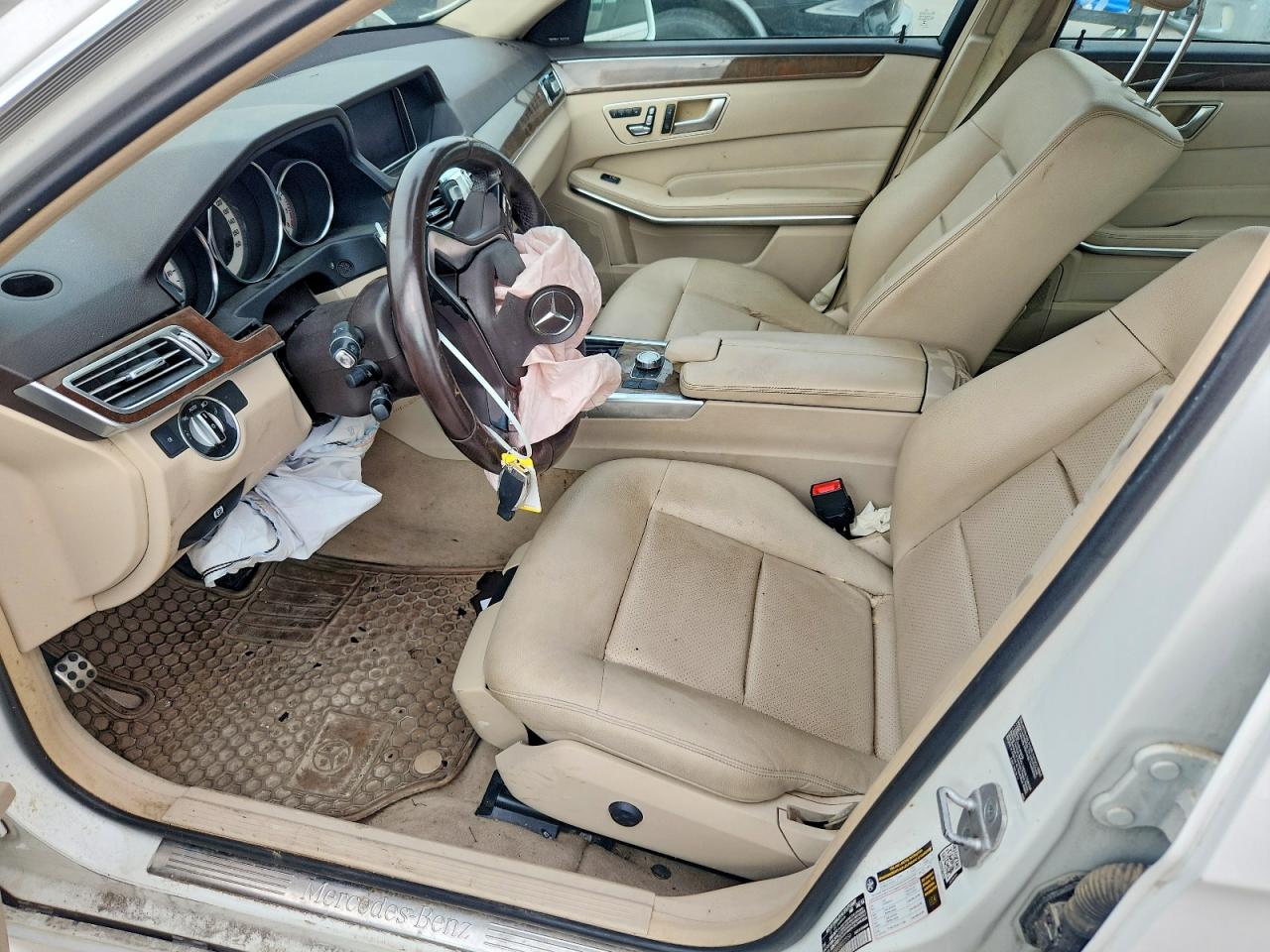 2014 Mercedes-Benz E-Class VIN WDDHF5KB9EB022559 COPART salvage auction — Front End, NC - CERTIFICATE OF TITLE (P), sold $2,450 on 2026-07-08 (photo 7)