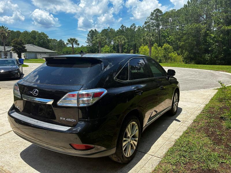2010 Lexus Rx 450h VIN JTJZB1BA8A2004149 COPART salvage auction — MINOR DENT/SCRATCHES, Fl - Certificate Of Title, sold $3,950 on 2026-07-27 (photo 4)