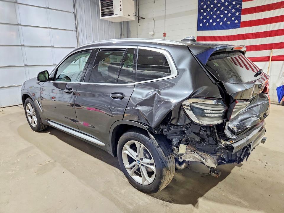 2021 BMW VIN 5UXTY5C02M9G49834 COPART salvage auction — REAR END, Nh - Cert Of Title-Salvage, sold $4,200 on 2026-07-23 (photo 2)