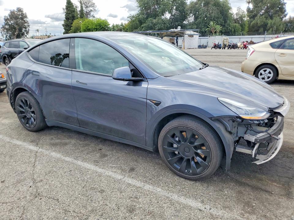 2020 Tesla VIN 5YJYGDEE5LF045502 COPART salvage auction — FRONT END, Ca - Salvage Certificate, sold $7,100 on 2026-07-24 (photo 4)