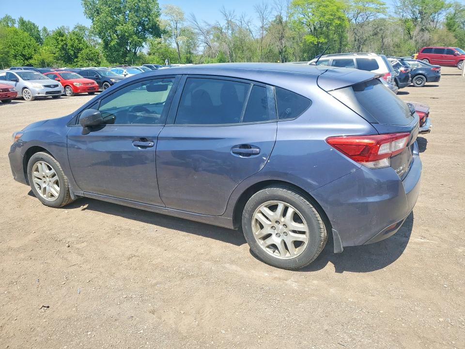 2017 Subaru Impreza VIN 4S3GTAA61H3700621 COPART salvage auction — HAIL, Ia - Cert Of Title-Salvage Title, sold $3,200 on 2026-07-03 (photo 2)