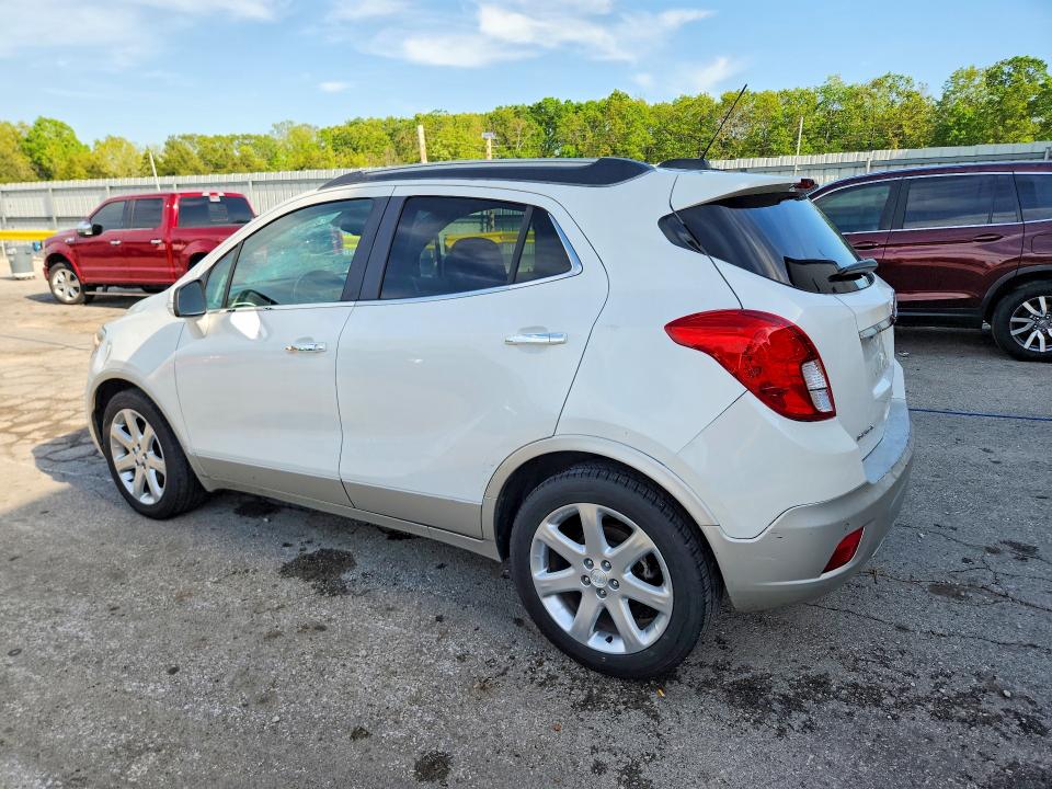 2015 Buick Encore VIN KL4CJDSBXFB179770 COPART salvage auction — HAIL, MO - SALVAGE CERTIFICATE OF TITLE, sold $1,850 on 2026-07-29 (photo 2)