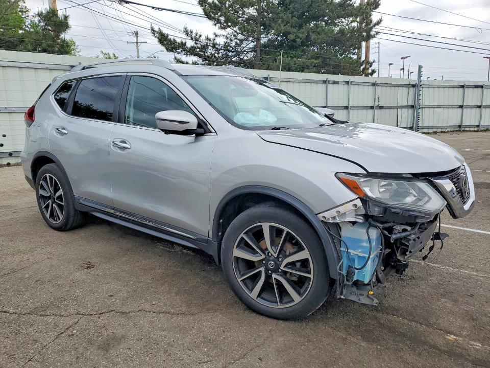 2020 Nissan Rogue VIN 5N1AT2MT7LC729400 COPART salvage auction — FRONT END, In - Cert Of Title-Salvage Title, sold $2,500 on 2026-07-10 (photo 4)