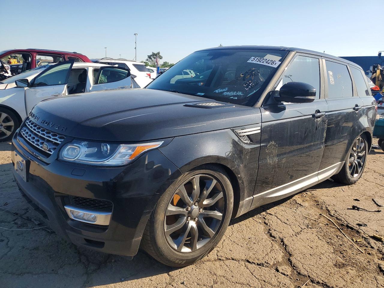 2016 Land Rover Range Rover Sport VIN SALWR2VF3GA640063 COPART salvage auction — Side, MI - CERTIFICATE OF TITLE, sold $4,400 on 2026-07-02 (photo 1)