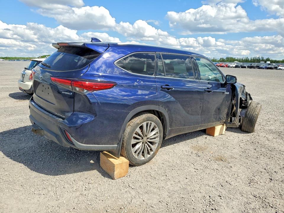 2020 Toyota VIN 5TDEBRCH3LS001344 COPART salvage auction — FRONT END, On - Permit Salvage, sold $13,400 on 2026-07-02 (photo 3)