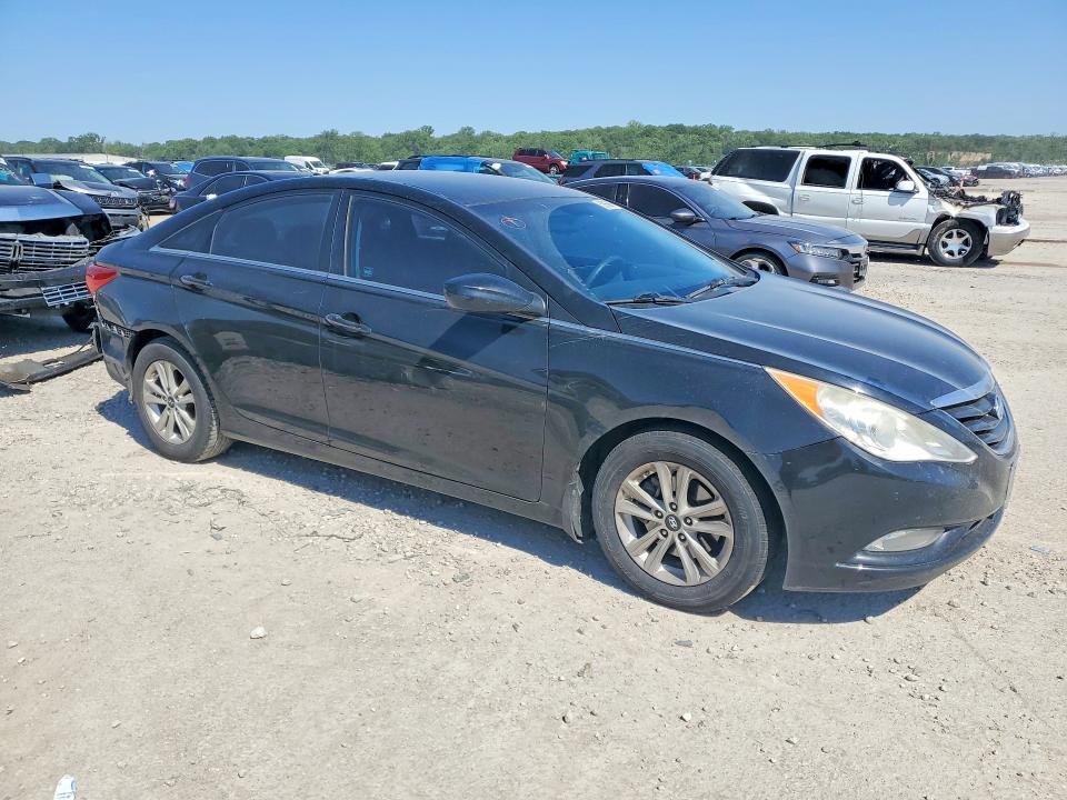 2013 Hyundai Sonata VIN 5NPEB4AC5DH790145 COPART salvage auction — REAR END, Ks - Cert Of Title-Salvage, sold $500 on 2026-07-23 (photo 4)