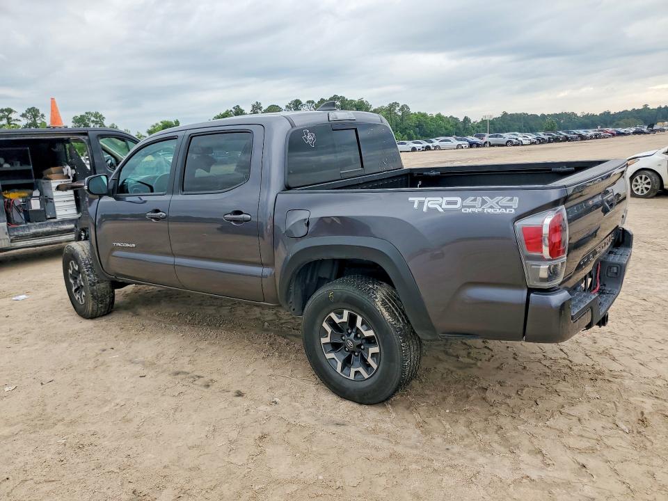 2021 Toyota Tacoma VIN 5TFCZ5AN9MX272599 COPART salvage auction — FRONT END, TX - SALVAGE VEHICLE TITLE (P), sold $9,300 on 2026-07-07 (photo 2)