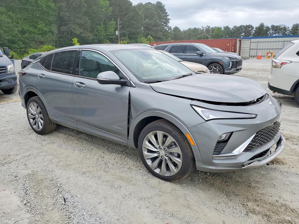 2025 Buick Envista VIN KL47LCEP8SB237222 COPART salvage auction — FRONT END, Al - Cert Of Title-Salvage Title, sold $7,500 on 2026-07-27 (photo 4)