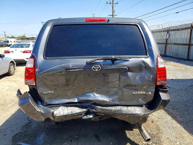 2007 Toyota 4runner VIN JTEZU14R270085049 COPART salvage auction — REAR END, CA - SALVAGE CERTIFICATE, sold $2,350 on 2026-07-09 (photo 6)