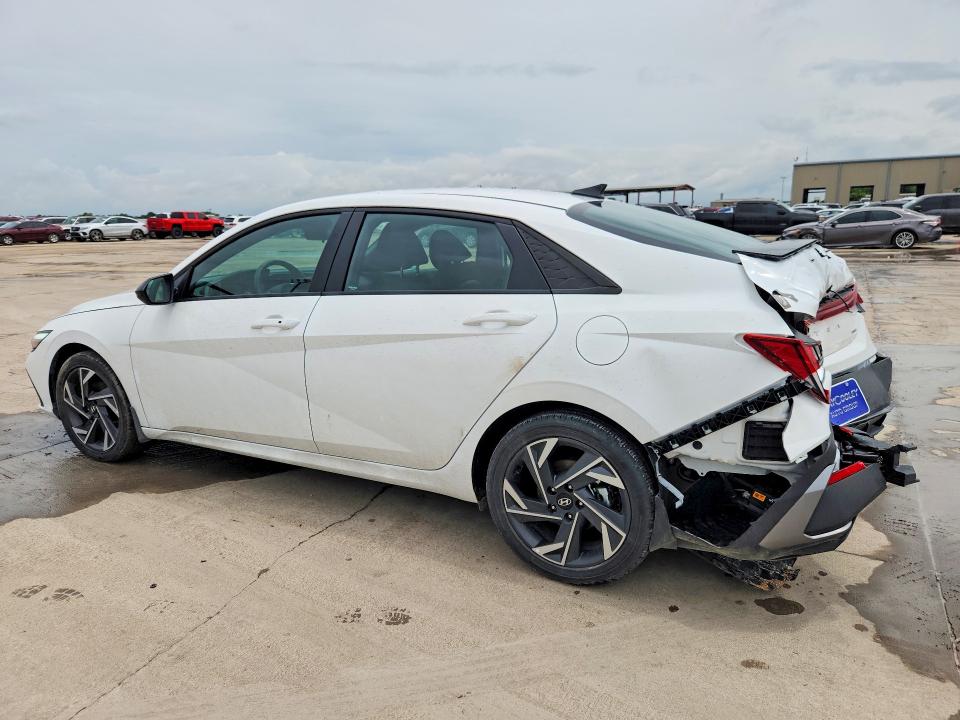 2025 Hyundai Elantra VIN KMHLM4DJ8SU172389 COPART salvage auction — REAR END, Tx - Salvage Vehicle Title, sold $7,300 on 2026-07-13 (photo 2)