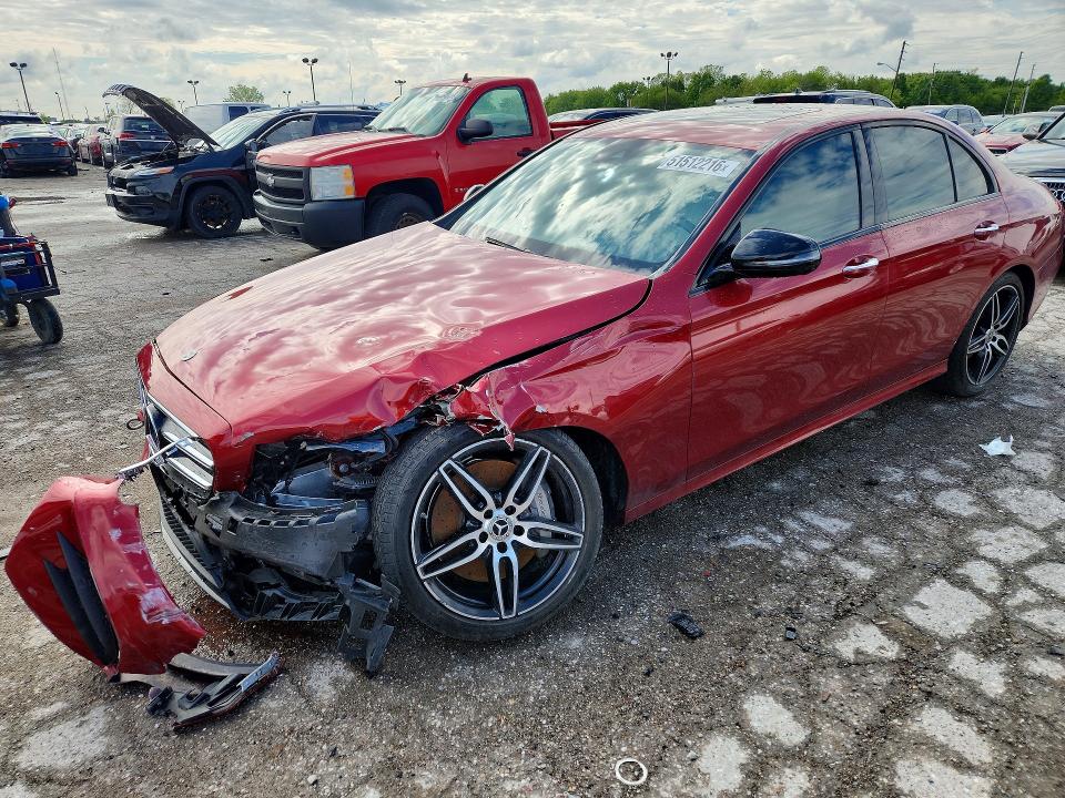 2020 Mercedes-benz E-klasse VIN WDDZF8EB1LA742622 COPART salvage auction — FRONT END, IN - CERT OF TITLE-SALVAGE TITLE, sold $4,000 on 2026-07-28 (photo 1)