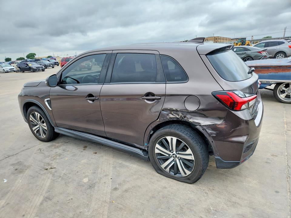 2020 Mitsubishi VIN JA4AR3AU9LU003712 COPART salvage auction — SIDE, Tx - Salvage Vehicle Title, sold $2,650 on 2026-07-30 (photo 2)