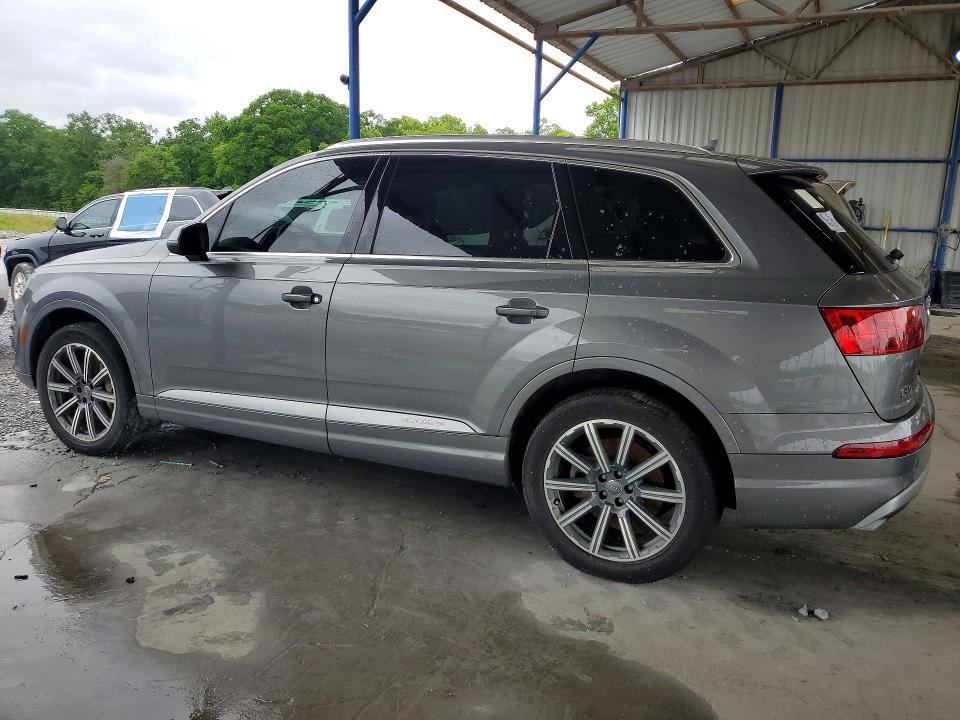 2017 Audi Q7 VIN WA1LAAF73HD034727 COPART salvage auction — MECHANICAL, Ga - Certificate Of Title, sold $3,100 on 2026-07-30 (photo 2)