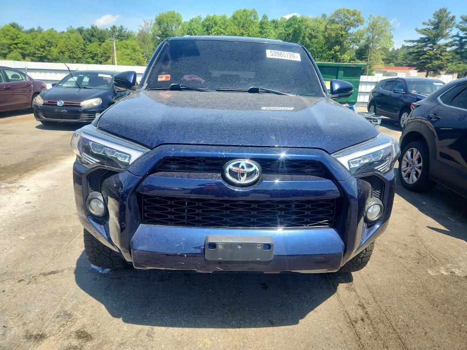 2016 Toyota 4runner VIN JTEBU5JRXG5300502 COPART salvage auction — FRONT END, Id - Salvage Certificate Of Title, sold $6,200 on 2026-07-30 (photo 5)