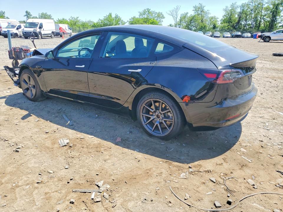 2022 Tesla Model 3 VIN 5YJ3E1EB3NF191629 COPART salvage auction — FRONT END, Md - Cert Of Salvage > 75% Damage, sold $5,200 on 2026-07-09 (photo 2)