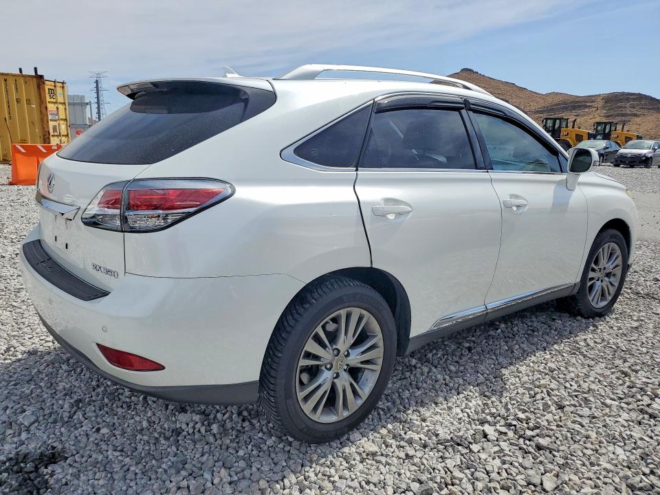 2013 Lexus Rx 350 VIN JTJZK1BAXD2416805 COPART salvage auction — FRONT END, Nv - Salvage Title, sold $4,950 on 2026-07-20 (photo 3)