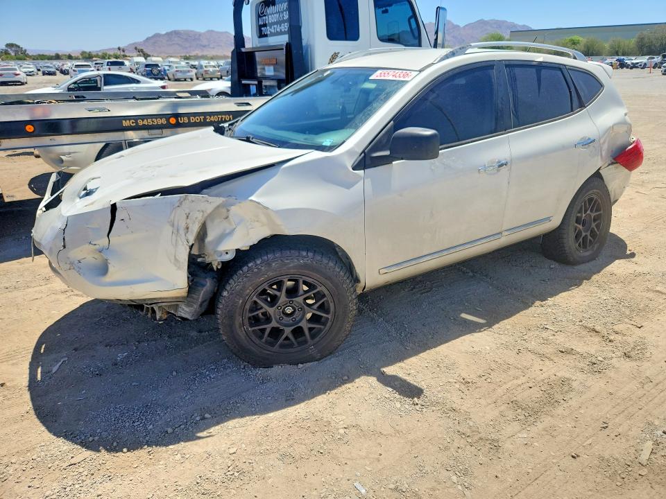 2014 Nissan Rogue VIN JN8AS5MT8EW616540 COPART salvage auction — FRONT END, Nv - Salvage Title, sold $125 on 2026-07-16 (photo 1)