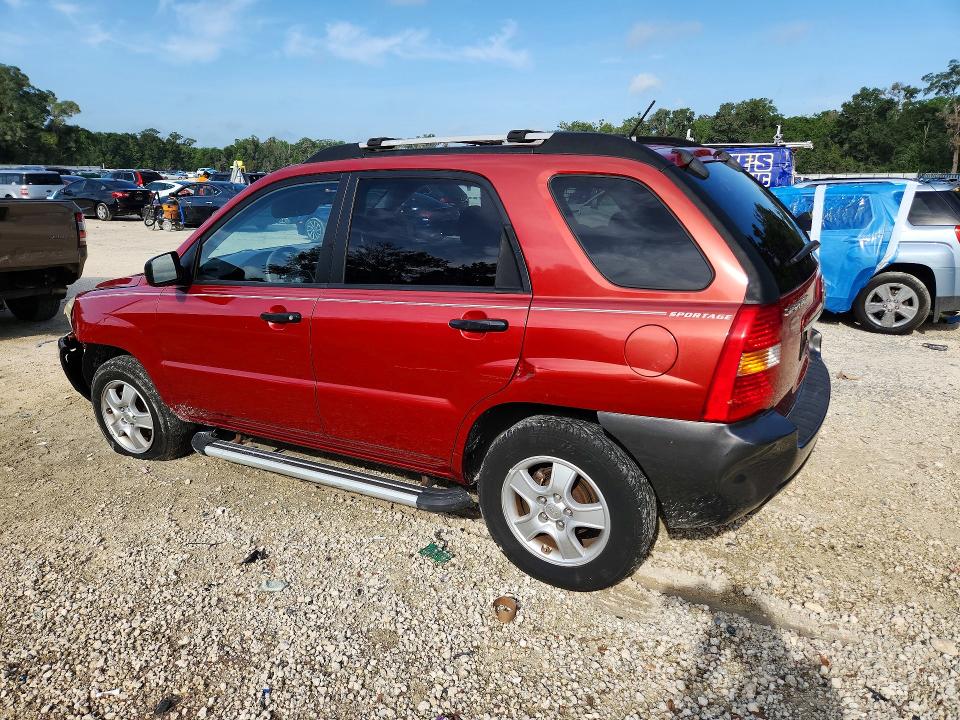2008 Kia Sportage VIN KNDJF724287500062 COPART salvage auction — FRONT END, Fl - Cert Of Title Slvg Rebuildable, sold $975 on 2026-07-14 (photo 2)