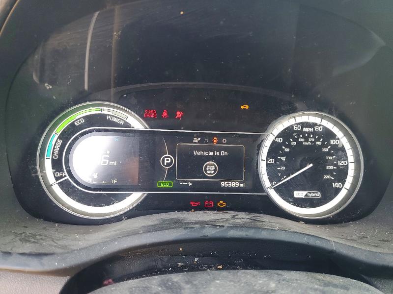 2019 Kia Niro VIN KNDCB3LC8K5261641 COPART salvage auction — FRONT END, Id - Salvage Certificate Of Title, sold $1,200 on 2026-07-16 (photo 9)