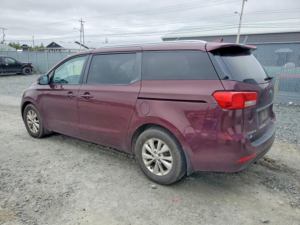 2016 Kia SEDONA VIN KNDMB5C17G6235287 COPART salvage auction — FRONT END, NS - SALVAGE TITLE, sold $1,350 on 2026-07-02 (photo 2)