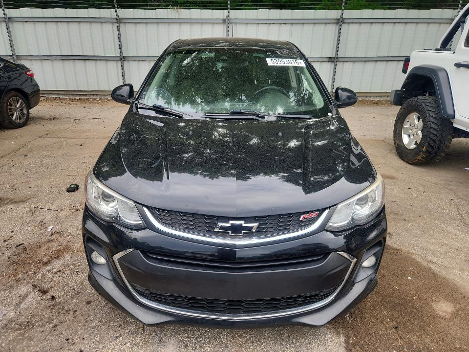 2018 Chevrolet SONIC VIN 1G1JD6SB8J4120061 COPART salvage auction — SIDE, GA - CERTIFICATE OF TITLE, sold $525 on 2026-07-02 (photo 5)