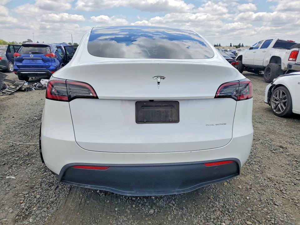 2023 Tesla VIN 7SAYGAEE2PF792918 COPART salvage auction — FRONT END, Ca - Salvage Certificate, sold $8,600 on 2026-07-07 (photo 6)