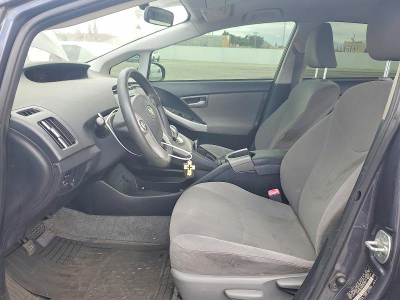 2013 Toyota Prius VIN JTDKN3DUXD5627922 COPART salvage auction — FRONT END, CA - SALVAGE CERTIFICATE, sold $1,550 on 2026-07-24 (photo 7)