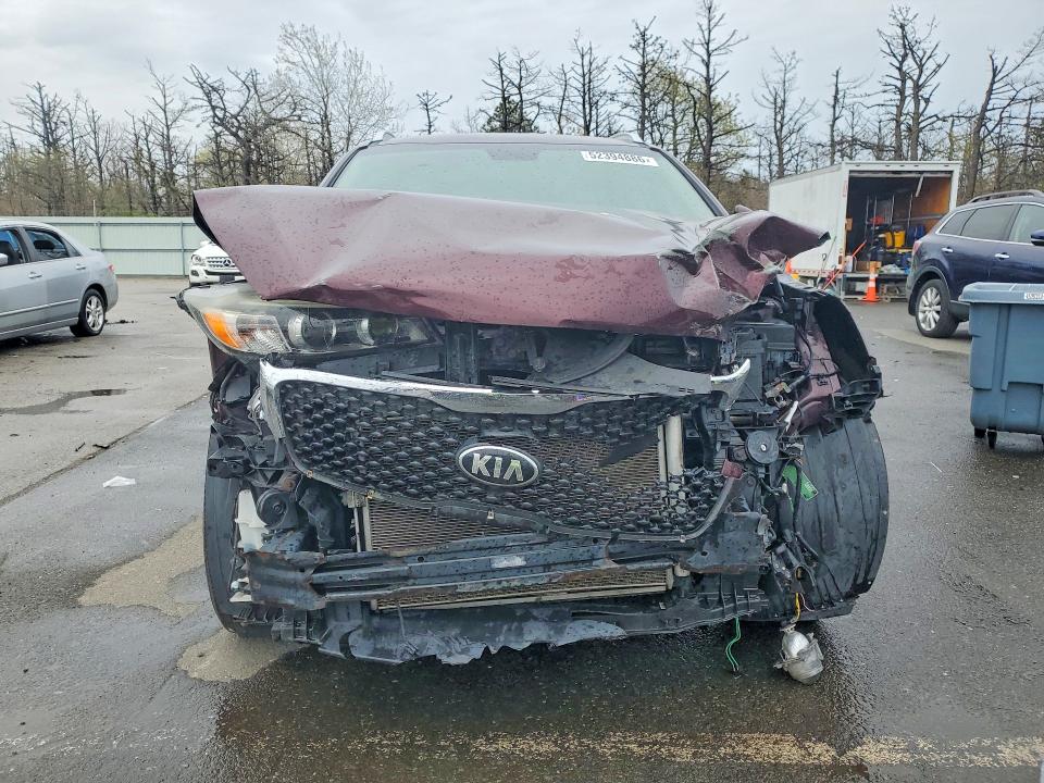 2017 Kia VIN 5XYPGDA37HG285943 COPART salvage auction — FRONT END, Ny - Mv-907A Salvage Certificate, sold $1,200 on 2026-07-13 (photo 5)