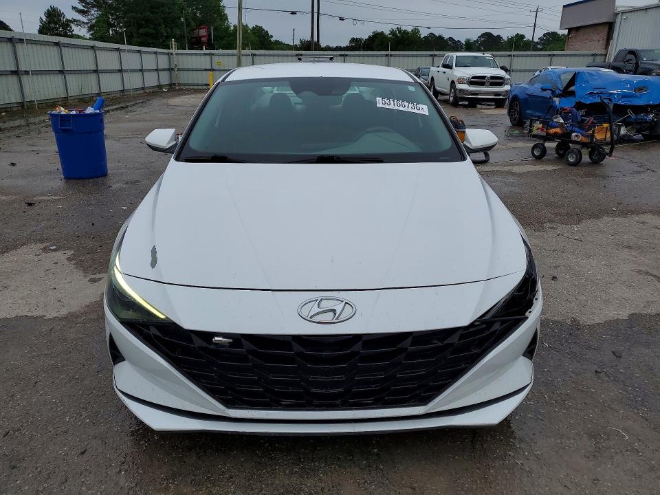 2021 Hyundai Elantra VIN 5NPLM4AG1MH007634 COPART salvage auction — REAR END, Al - Cert Of Title-Salvage Title, sold $3,150 on 2026-07-23 (photo 5)