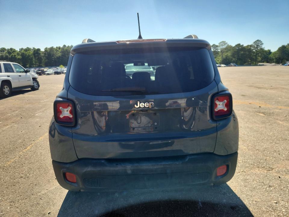 2017 Jeep Renegade VIN ZACCJAAB8HPE61517 COPART salvage auction — UNDERCARRIAGE, Al - Cert Of Title-Salvage Title, sold $1,850 on 2026-08-03 (photo 6)