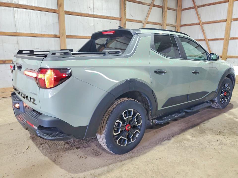 2024 Hyundai Santa cruz VIN 5NTJDDDF9RH104311 COPART salvage auction — HAIL, Oh - Cert Of Title-Salvage, sold $16,500 on 2026-07-09 (photo 3)