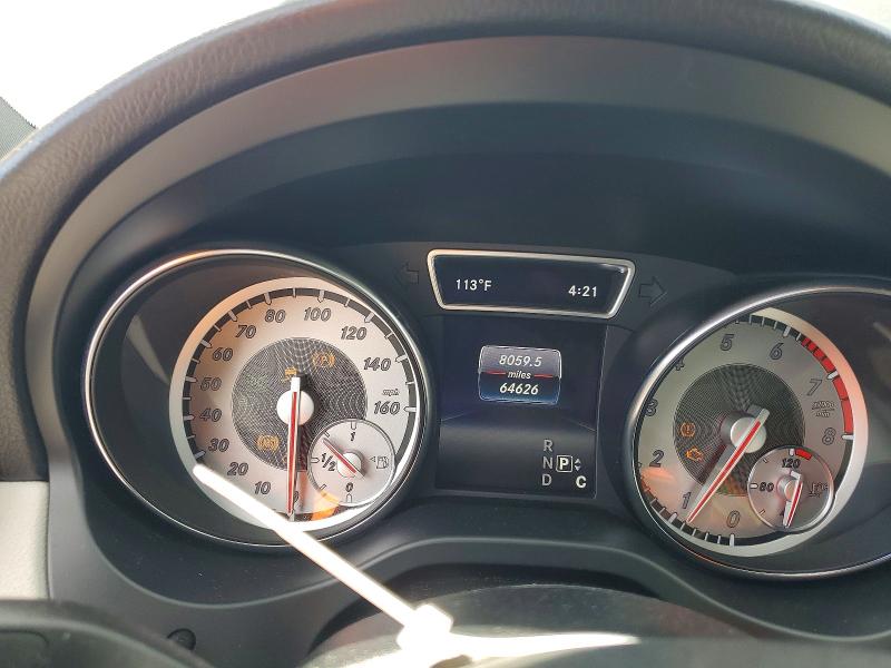 2016 Mercedes-benz Cla-klasse VIN WDDSJ4EB7GN298332 COPART salvage auction — FRONT END, Tx - Salvage Vehicle Title, sold $6,400 on 2026-07-27 (photo 9)