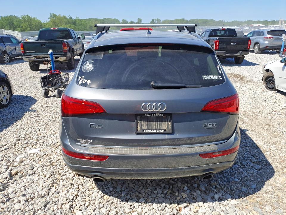 2016 Audi VIN WA1L2AFP9GA149703 COPART salvage auction — FRONT END, Mi - Cert Of Title-Salvage Vehicle, sold $1,500 on 2026-08-21 (photo 6)