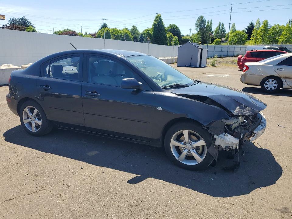 2004 Mazda 3 VIN JM1BK12F741111896 COPART salvage auction — FRONT END, Or - Salvage Title Certificate, sold $100 on 2026-07-15 (photo 4)
