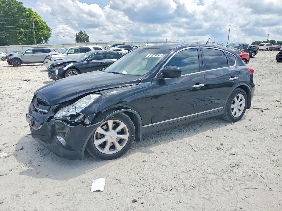 2010 Infiniti Ex VIN JN1AJ0HR8AM752840 COPART salvage auction — FRONT END, Ga - Cert Of Title-Salvage, sold $450 on 2026-07-13 (photo 1)