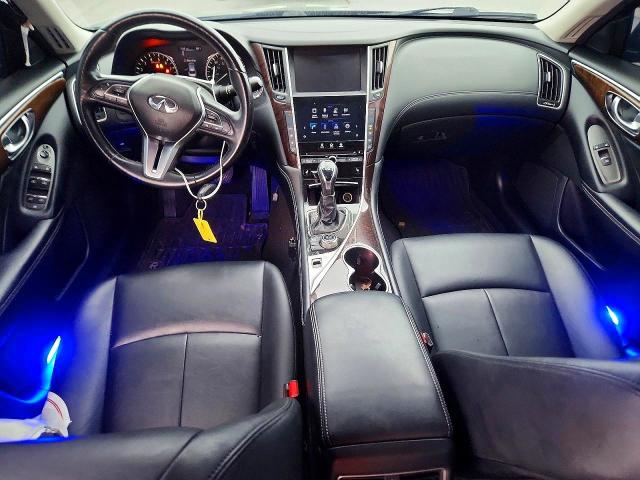 2019 Infiniti Q50 VIN JN1EV7AP6KM514588 COPART salvage auction — SIDE, Tx - Salvage Vehicle Title, sold $625 on 2026-07-16 (photo 8)