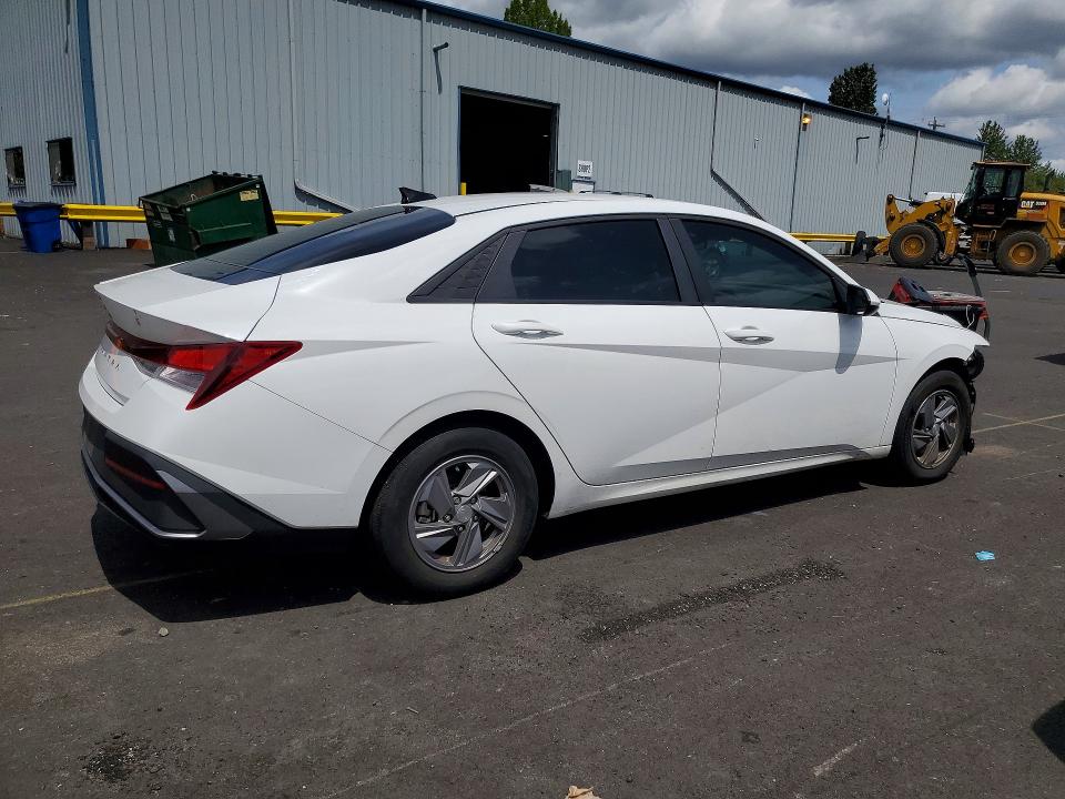 2024 Hyundai Elantra VIN KMHLL4DG0RU814721 COPART salvage auction — FRONT END, Or - Salvage Title Certificate, sold $125 on 2026-07-29 (photo 3)