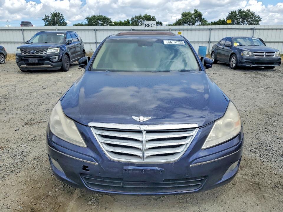 2012 Hyundai VIN KMHGC4DD5CU201492 COPART salvage auction — SIDE, Ca - Salvage Certificate, sold $250 on 2026-07-16 (photo 5)