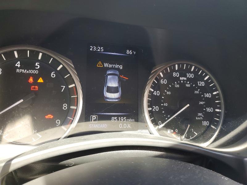 2018 Infiniti VIN JN1EV7AP1JM366428 COPART salvage auction — WATER/FLOOD, Salvage Title, sold $800 on 2026-07-24 (photo 9)