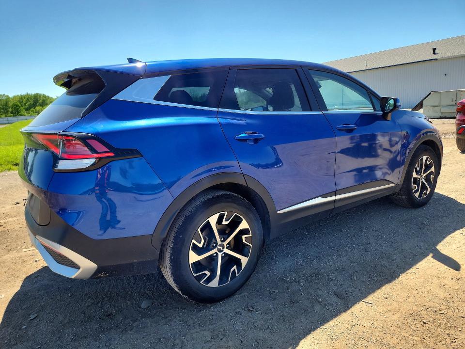 2023 Kia Sportage VIN 5XYK33AF4PG043278 COPART salvage auction — FRONT END, Oh - Cert Of Title-Salvage, sold $6,300 on 2026-07-13 (photo 3)