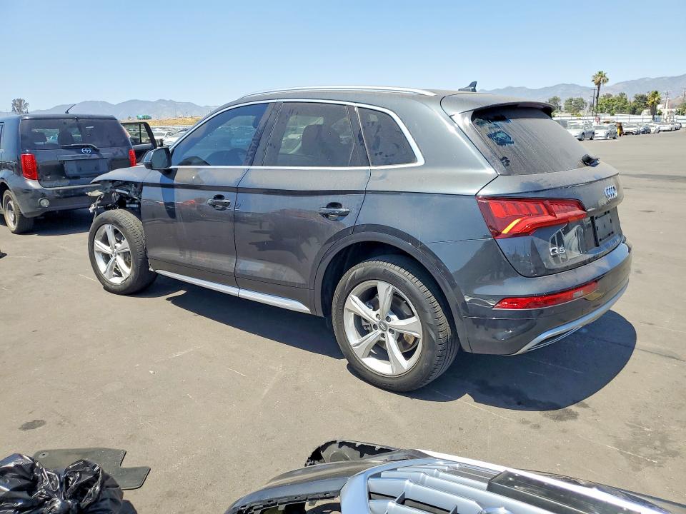 2020 Audi Q5 VIN WA1ANAFY8L2048597 COPART salvage auction — FRONT END, Ca - Salvage Certificate, sold $8,200 on 2026-07-06 (photo 2)