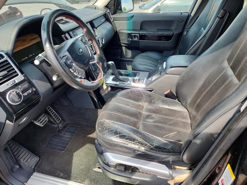 2010 Land rover RANGE ROVER VIN SALMF1E48AA312198 COPART salvage auction — FRONT END, IL - SALVAGE CERTIFICATE, sold $1,300 on 2026-07-06 (photo 7)