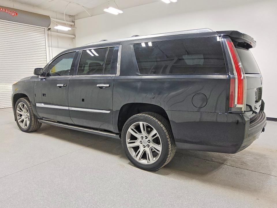 2015 Cadillac Escalade VIN 1GYS4JKJ6FR150525 COPART salvage auction — MECHANICAL, In - Certificate Of Title, sold $4,950 on 2026-07-30 (photo 2)