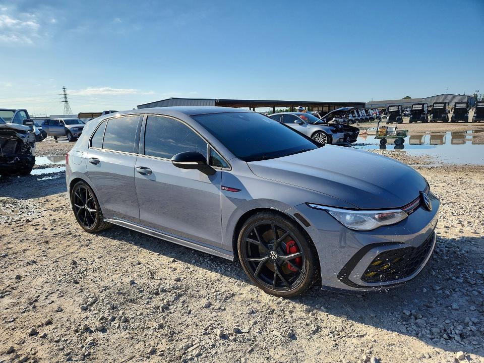 2024 Volkswagen Gti VIN WVW2A7CDXRW226456 COPART salvage auction — WATER/FLOOD, Tx - Salvage Title-Flood Damage, sold $12,500 on 2026-07-14 (photo 4)