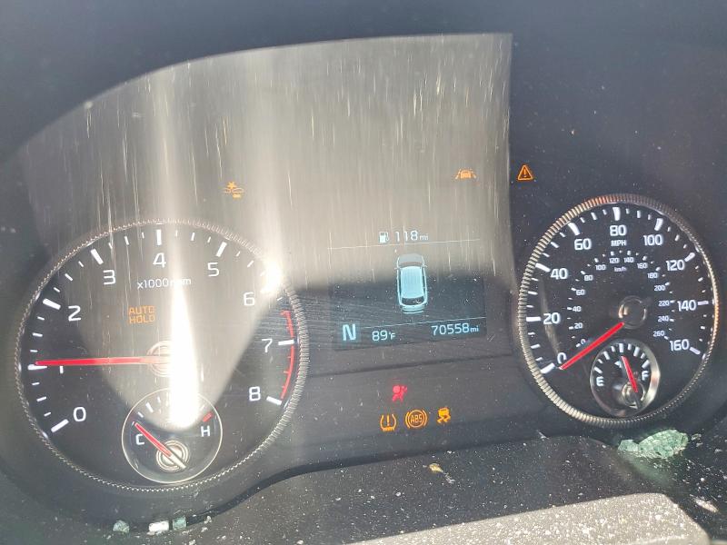2021 Kia VIN 5XYP24HC2MG119120 COPART salvage auction — ROLLOVER, Fl - Certificate Of Destruction, sold $2,700 on 2026-07-13 (photo 9)