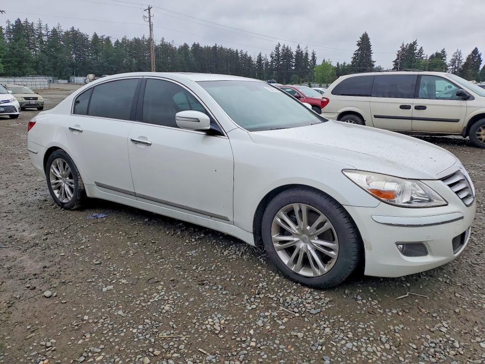 2011 Hyundai Genesis VIN KMHGC4DF8BU127761 COPART salvage auction — FRONT END, Wa - Vehicle Cert Of Ownership-Titl, sold $200 on 2026-07-17 (photo 4)
